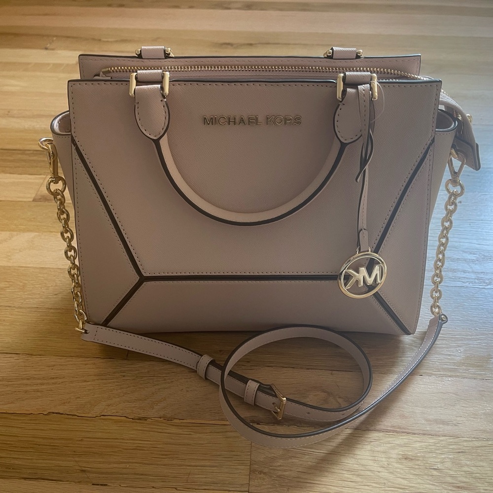 MIchael Kors Prism Saffiano Satchel